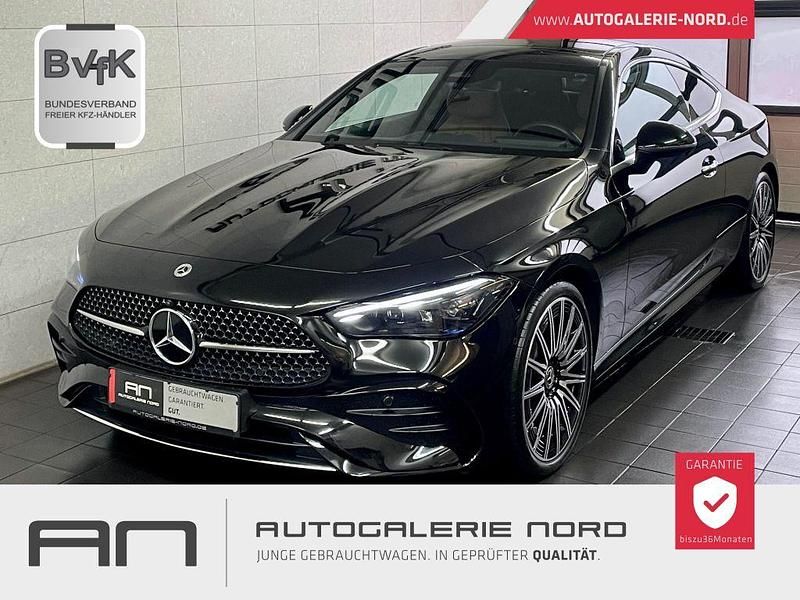 Obsidianschwarz metalliclack Gebraucht 2023 Mercedes CLE220 Advanced Plus Coupé | 51.900 € (Superpreis) - Bild 1/4