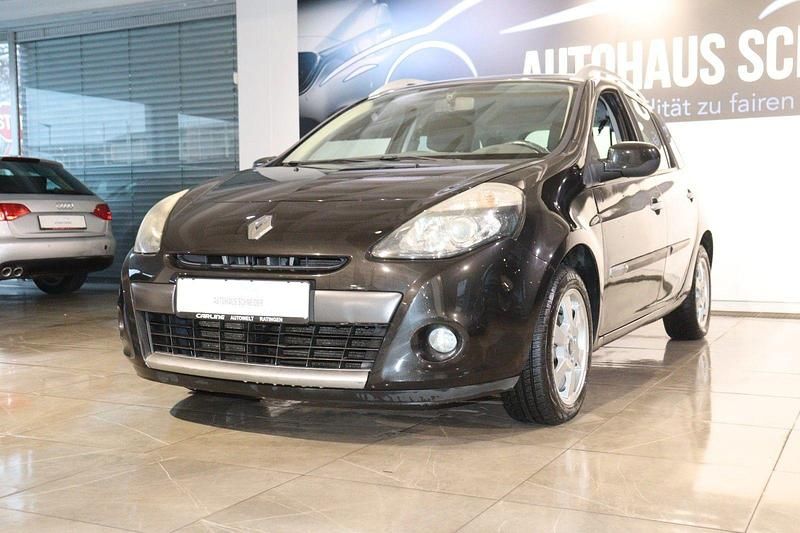 Gebraucht Renault Clio GrandTour Dynamique 86 PS (63 kW) 2009 Schwarz Kombi