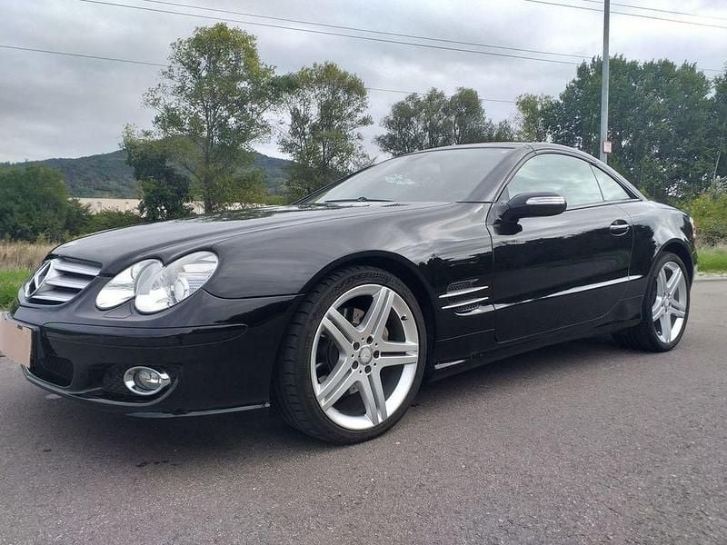 Schwarz Gebraucht 2008 Mercedes SL350 Cabrio | 22.980 € (Etwas zu teuer) - Bild 1/4