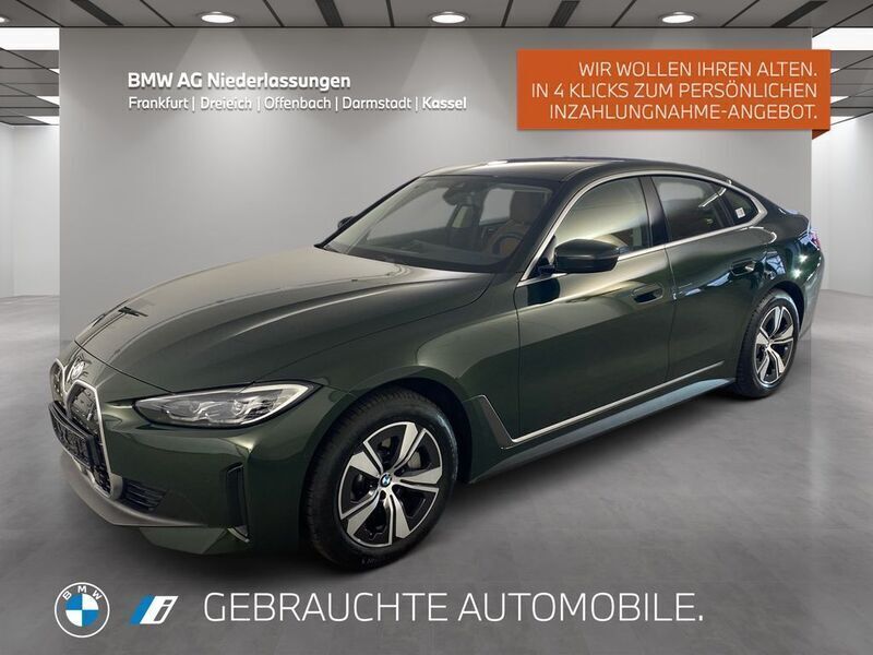 Grün Gebraucht 2023 BMW i4 Limousine | 42.430 € (Guter Preis) - Bild 1/4