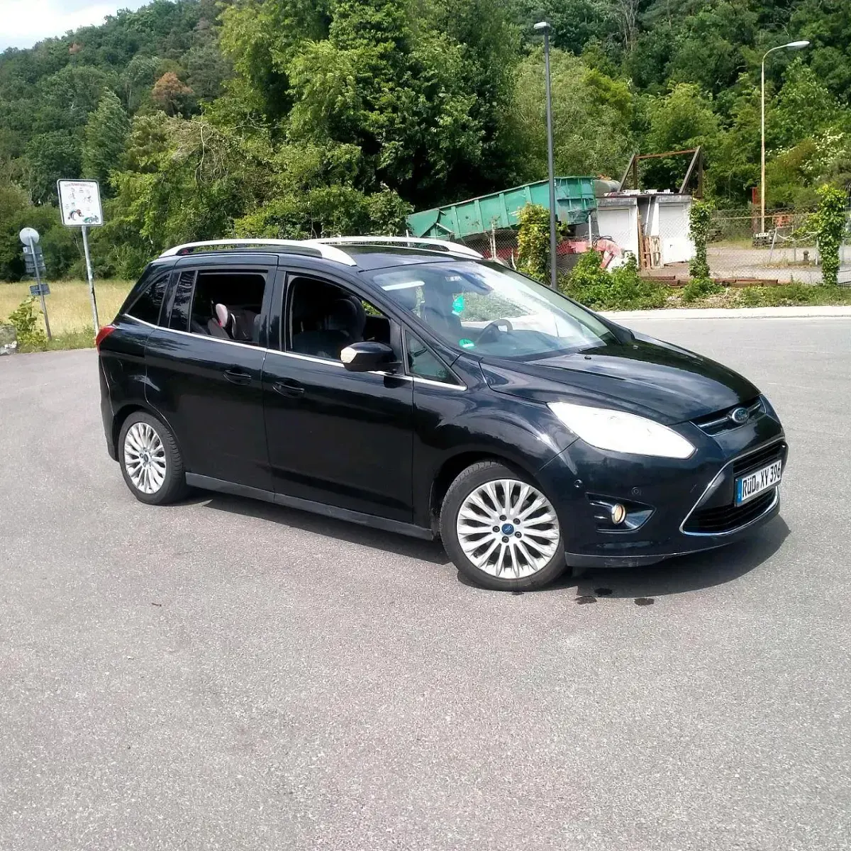 Gebraucht Ford Grand C-Max 2011 Schwarz Van / Kleinbus