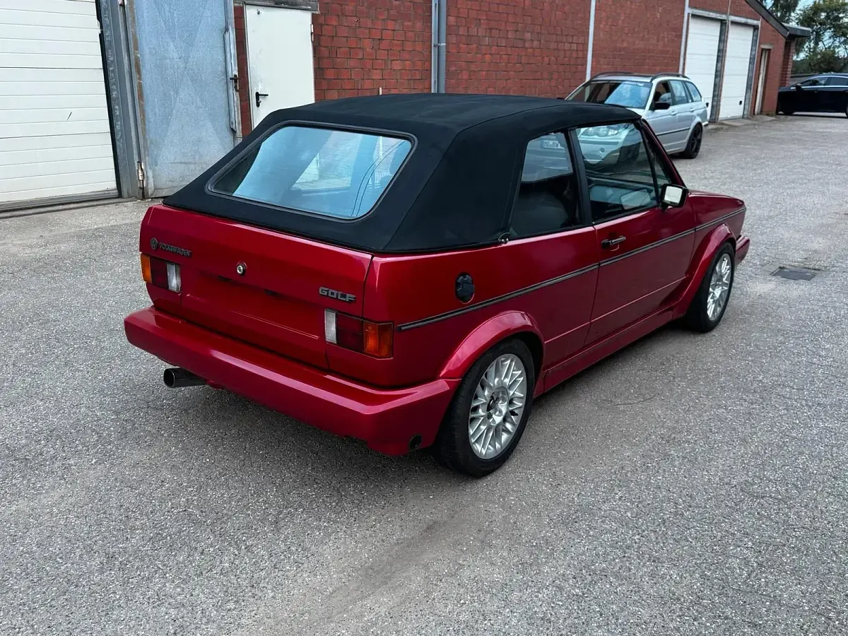 Gebraucht VW Golf Cabriolet 98 PS (72 kW) 1990 Grün Cabrio