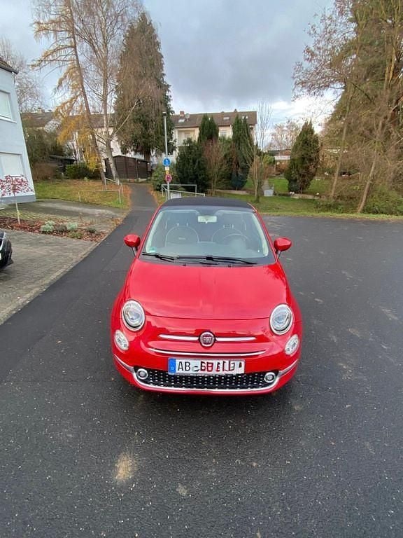 Rot Gebraucht 2016 Fiat 500C Lounge Cabrio | 7.900 € (Guter Preis) - Bild 1/4