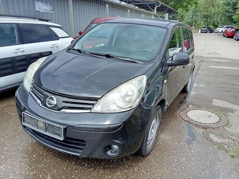 Gebraucht Nissan Note Visia 88 PS (64 kW) 2009 Schwarz Van / Kleinbus