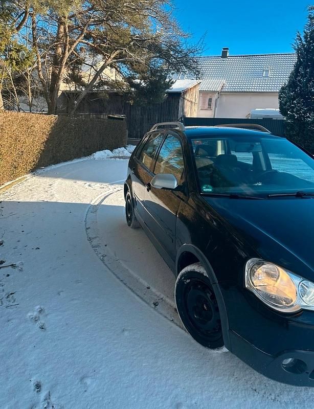 Gebraucht VW Polo Cross 101 PS (74 kW) 2007 Schwarz Kleinwagen