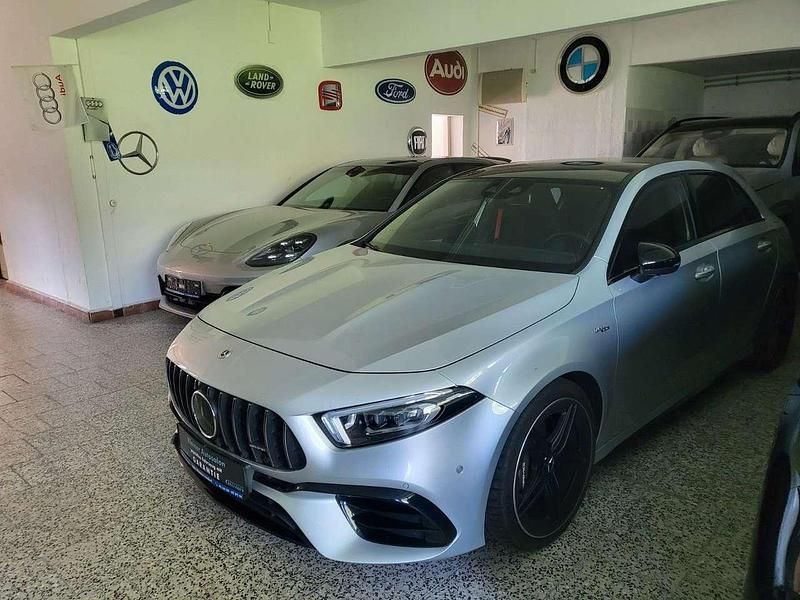 Iridiumsilber Gebraucht 2022 Mercedes A45 AMG AMG Coupé | 44.999 € (Fairer Preis) - Bild 1/3