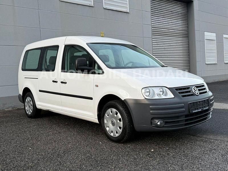 Gebraucht VW Caddy Maxi 105 PS (77 kW) 2008 Weiß Van / Kleinbus