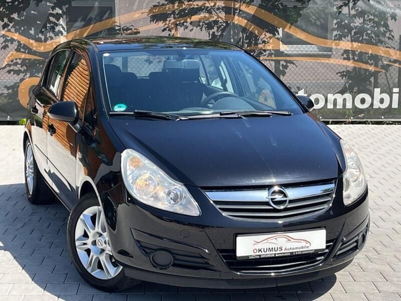 Schwarz Gebraucht 2007 Opel Corsa Edition Kleinwagen | 2.990 € (Guter Preis) - Bild 1/4