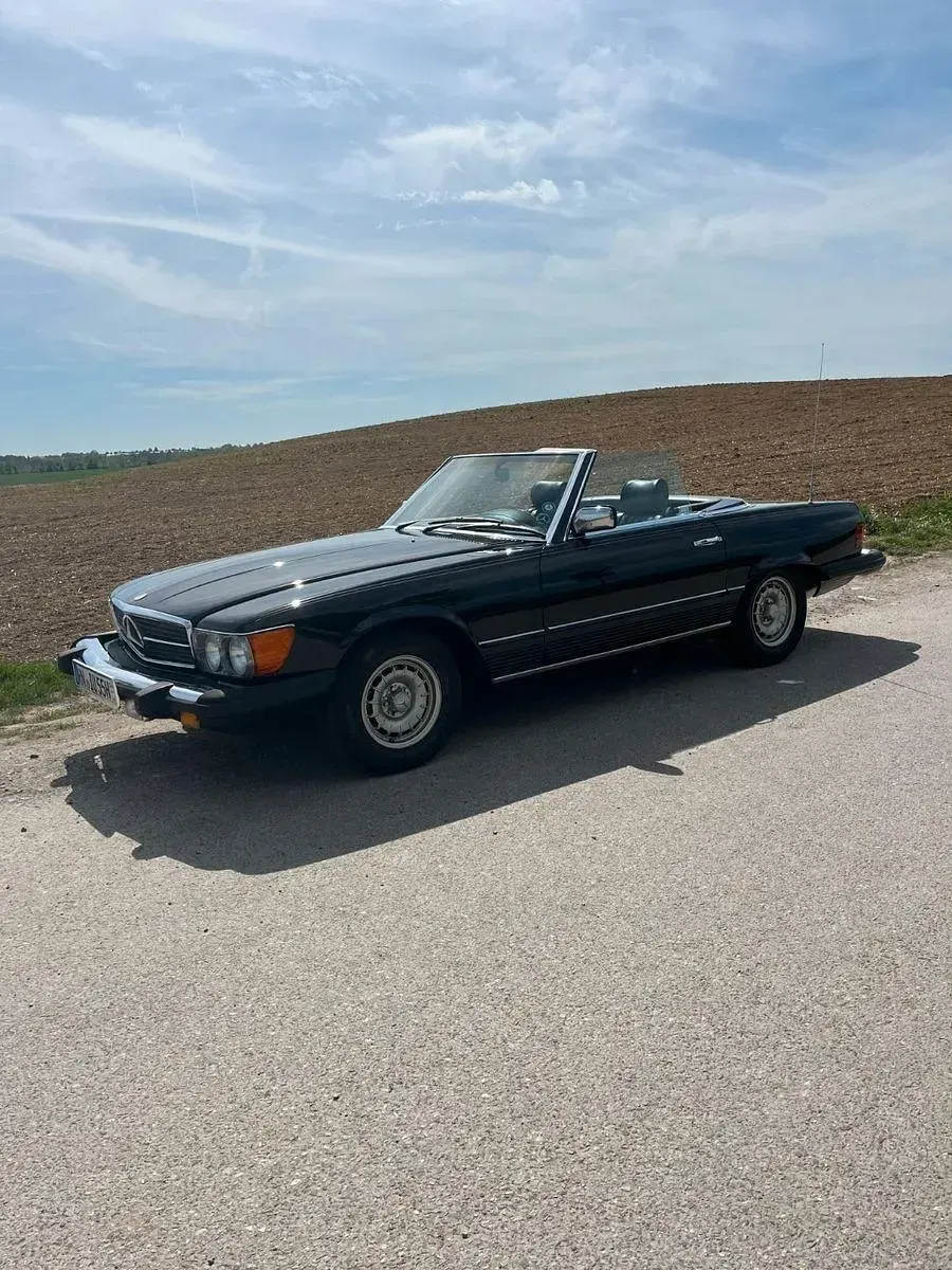 Gebraucht Mercedes SL380 163 PS (119 kW) 1983 Schwarz Cabrio