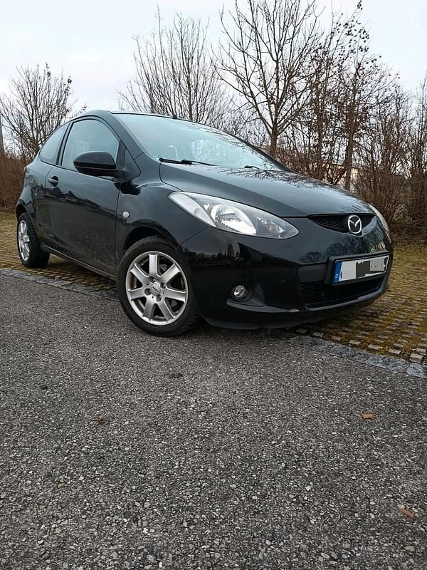 Schwarz Gebraucht 2008 Mazda 2 Kleinwagen | 850 € (Superpreis) - Bild 1/4