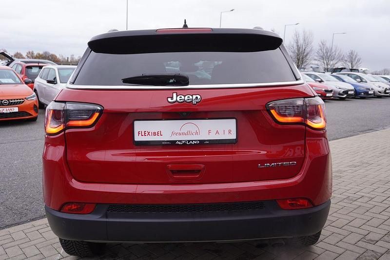 Gebraucht Jeep Compass Limited 140 PS (102 kW) 2019 Rot SUV