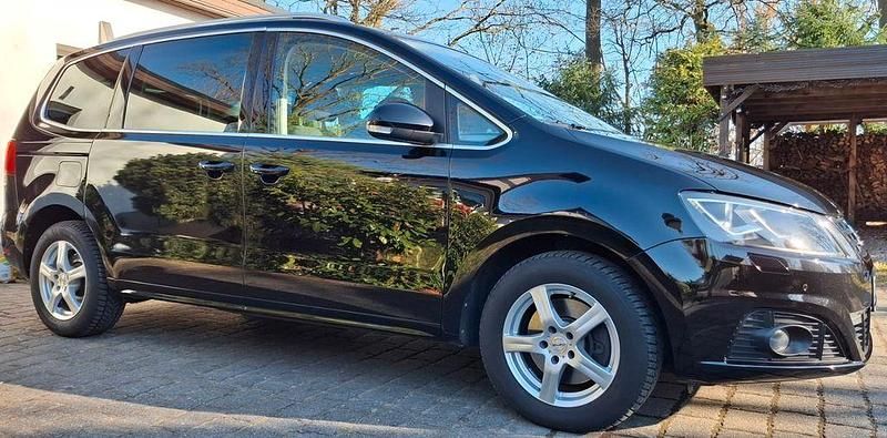 Gebraucht Seat Alhambra Style 150 PS (110 kW) 2016 Schwarz Van / Kleinbus