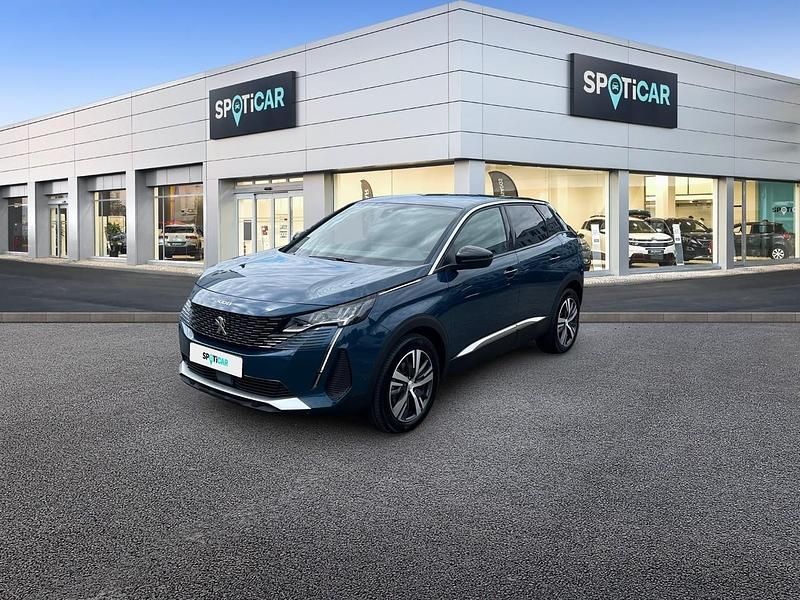Blau Gebraucht 2023 Peugeot 3008 Allure SUV | 22.690 € (Superpreis) - Bild 1/3