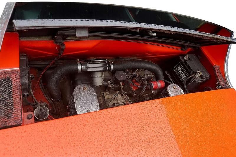 Gebraucht Porsche 914 80 PS (58 kW) 1971 Rot Cabrio