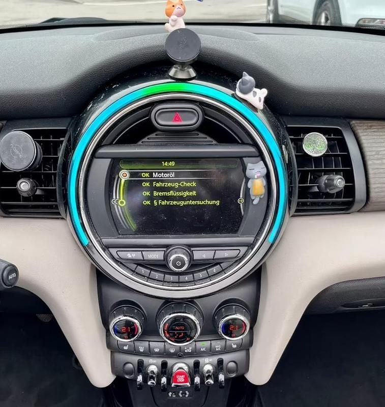 Gebraucht Mini Cooper D Cabriolet 116 PS (85 kW) 2016 Blau Cabrio