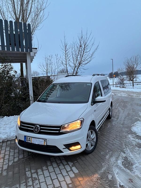 Gebraucht VW Caddy Maxi 150 PS (110 kW) 2016 Weiß Van / Kleinbus