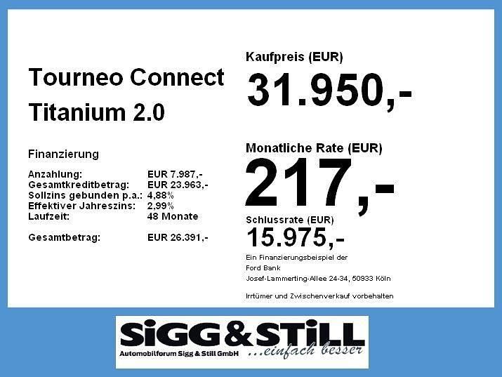 Neu Ford Tourneo Connect Titanium 122 PS (89 kW) 2026 Frost weiß Van / Kleinbus