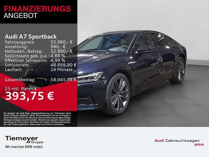 Firmamentblau metallic Gebraucht 2025 Audi A7 Sport Kleinwagen | 53.980 € (Fairer Preis) - Bild 1/4