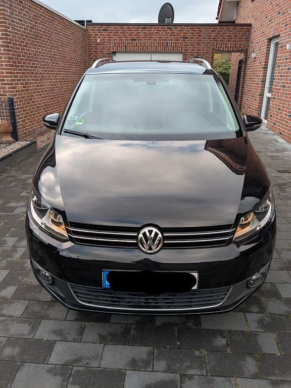 Schwarz Gebraucht 2013 VW Touran Comfortline Van / Kleinbus | 7.250 € (Guter Preis) - Bild 1/4