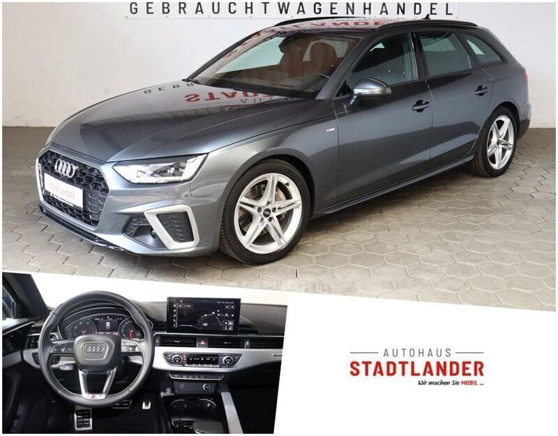 Grau Gebraucht 2021 Audi A4 S-Line Kombi | 27.690 € (Fairer Preis) - Bild 1/4