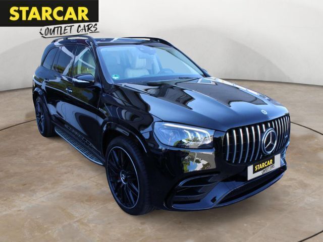 Obsidianschwarz metalliclack Gebraucht 2022 Mercedes GLS63 AMG AMG SUV | 136.970 € - Bild 1/4