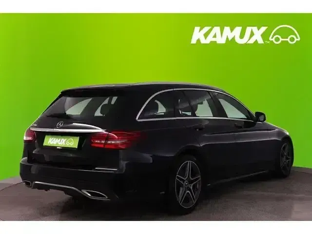 Gebraucht Mercedes C220 AMG line 194 PS (142 kW) 2019 Schwarz Limousine