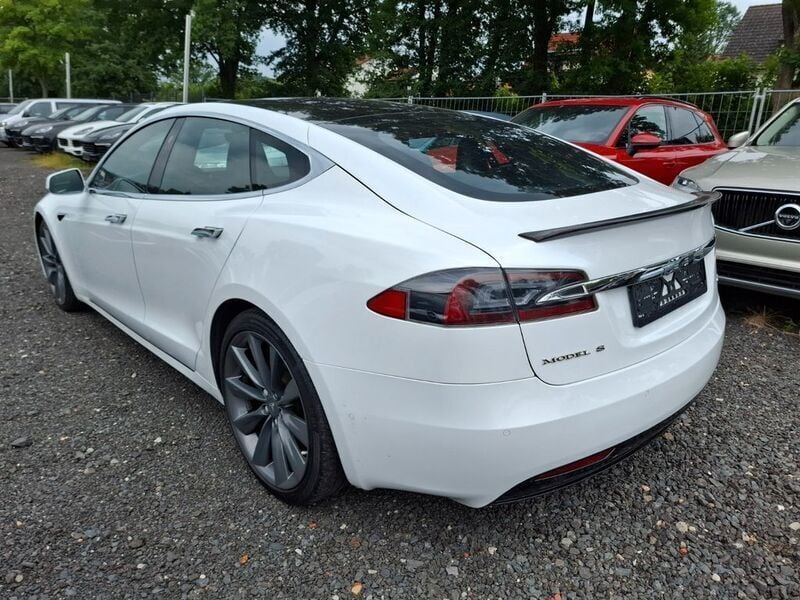 Gebraucht Tesla Model S 244 kW (332 PS) 2018 Weiß Kleinwagen