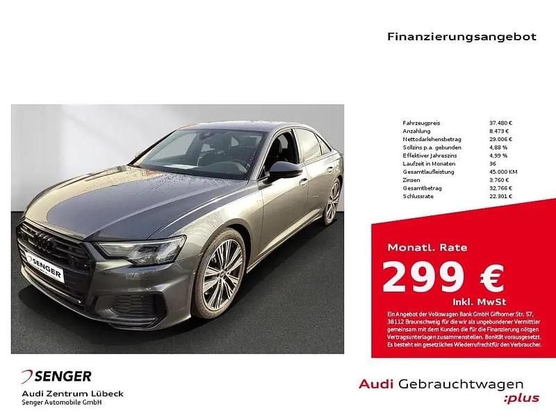 Gebraucht Audi A6 S-Line 299 PS (219 kW) 2022 Grau