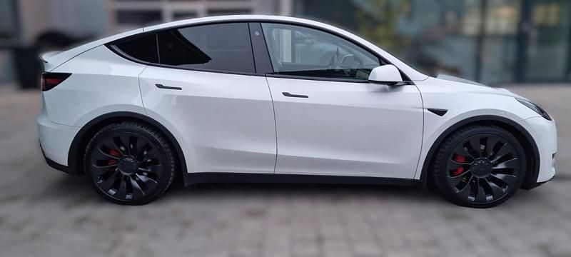 Gebraucht Tesla Model Y Performance 392 kW (534 PS) 2022 Weiß SUV