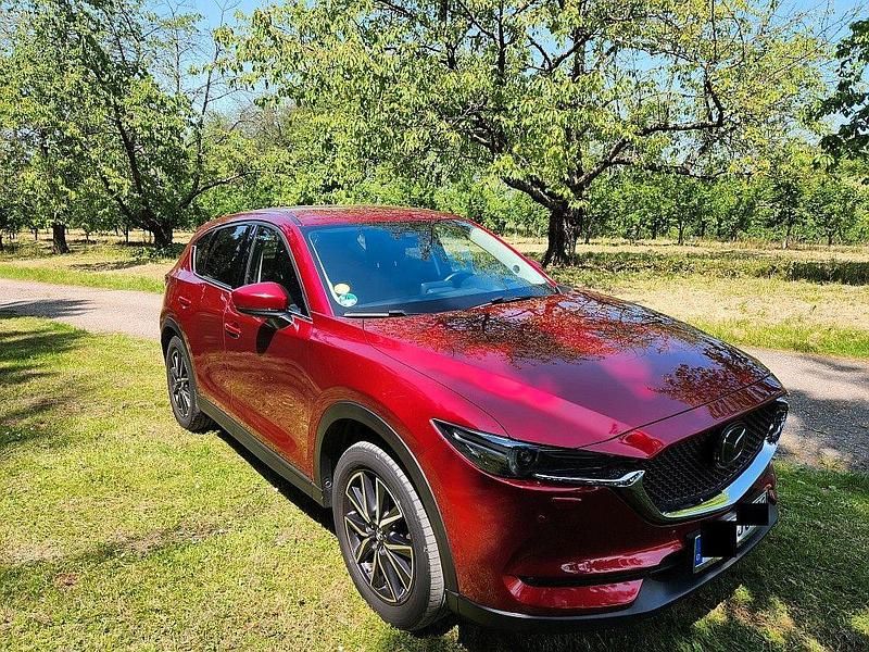 Gebraucht Mazda CX-5 Sports-Line 184 PS (135 kW) 2018 Rot SUV