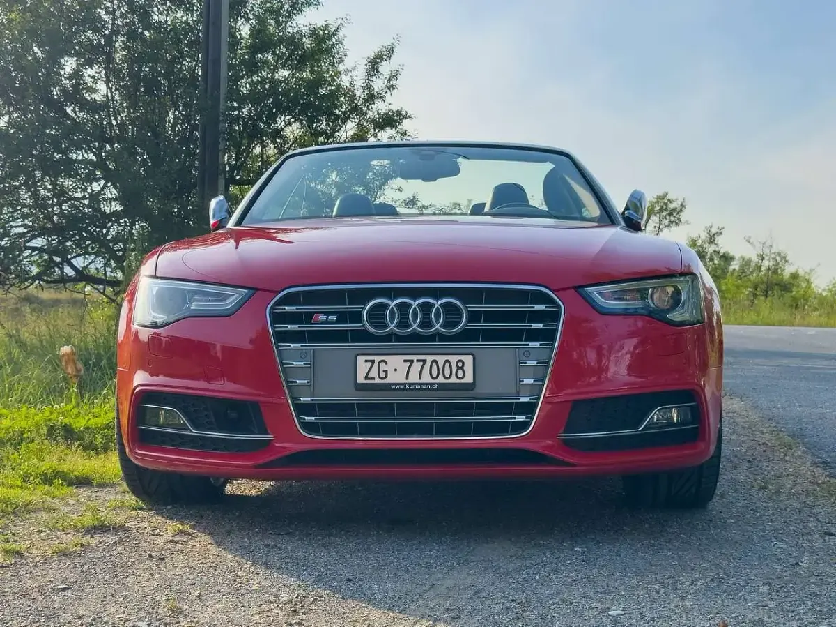 Gebraucht Audi S5 Cabriolet 333 PS (244 kW) 2014 Rot Cabrio