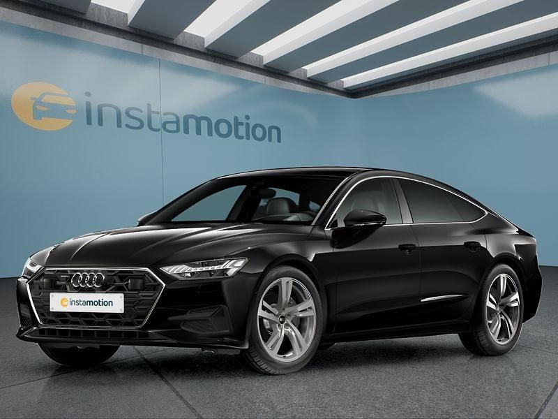 Schwarz Gebraucht 2025 Audi A7 Limousine | 56.149 € - Bild 1/4