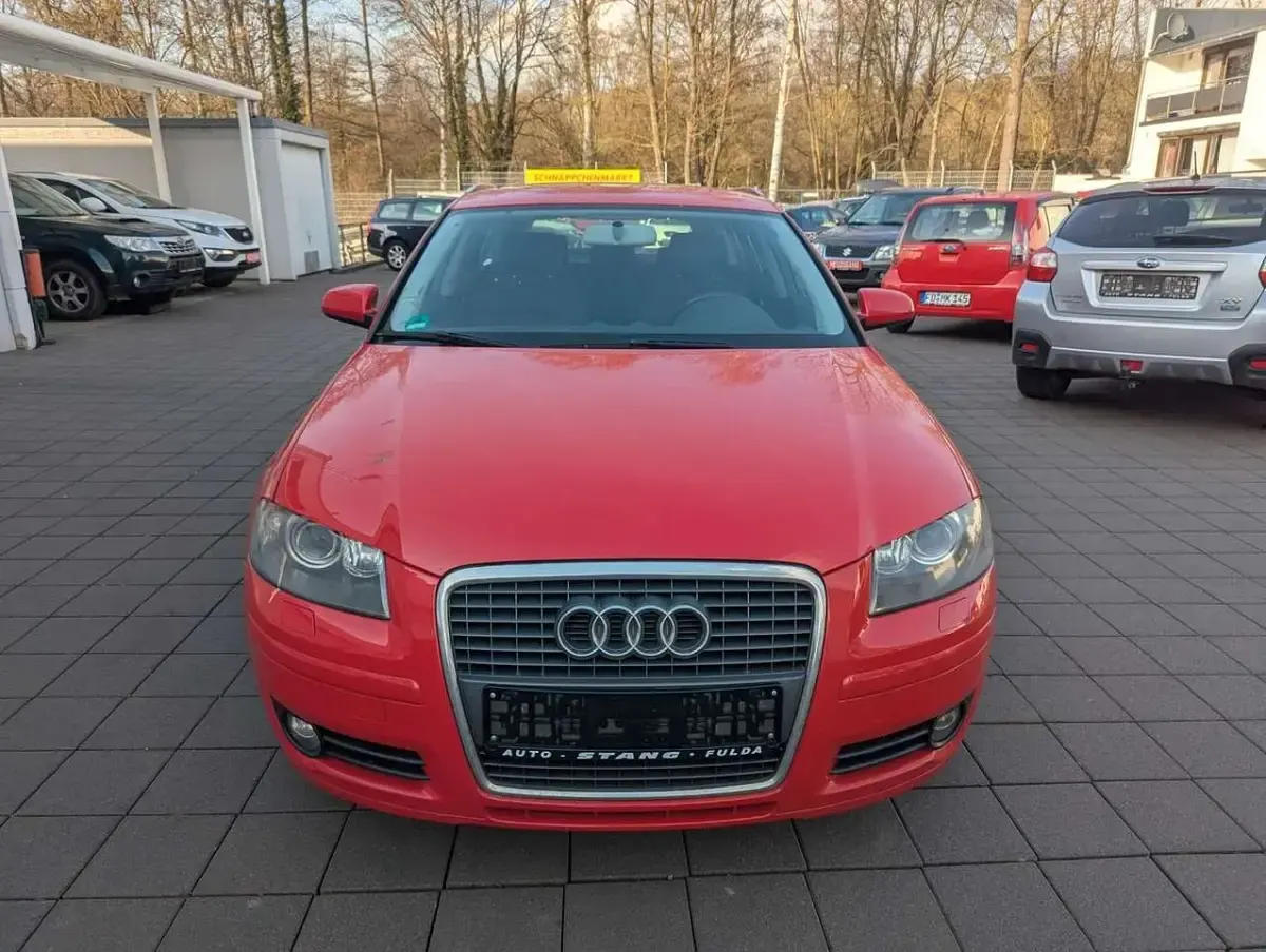 Używany Audi A3 Ambition 116 KM (85 kW) 2007 Czerwony Hatchback