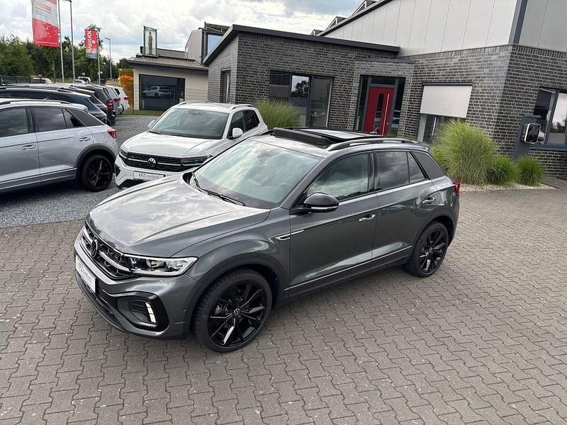 Schwarz Gebraucht 2024 VW T-Roc R-line SUV | 32.980 € (Etwas zu teuer) - Bild 1/4