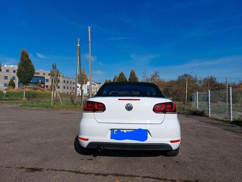 Gebraucht VW Golf Cabriolet 2014 Weiß Cabrio