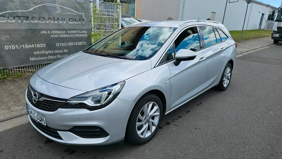 Gebraucht Opel Astra 122 PS (89 kW) 2021 Silber Kombi