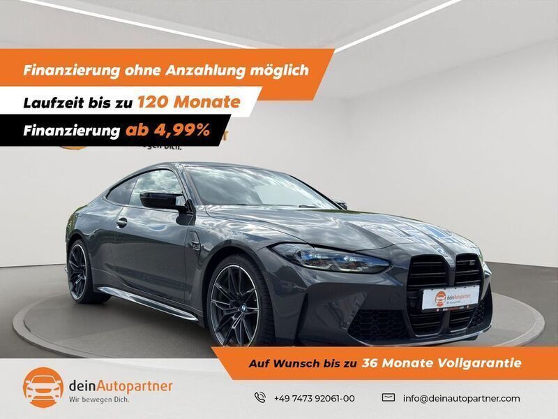 Dravitgrau Gebraucht 2021 BMW M4 Competition Edition Coupé | 59.800 € (Guter Preis) - Bild 1/4