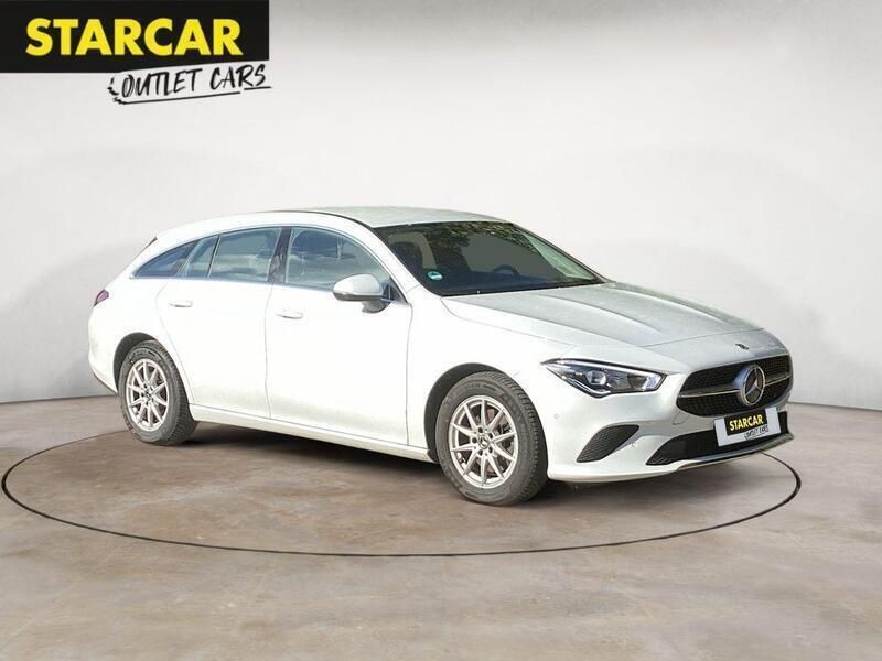 Digitalweiss metalliclack Gebraucht 2022 Mercedes CLA200 Progressive Kombi | 27.570 € (Guter Preis) - Bild 1/4