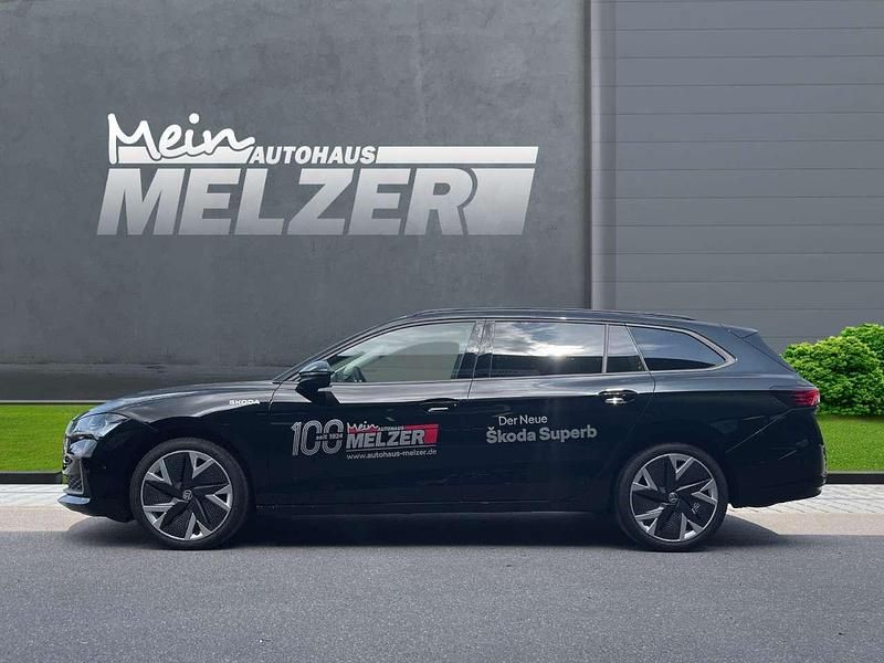 Gebraucht Skoda Superb Selection 150 PS (110 kW) 2024 Ebony schwarz Kombi