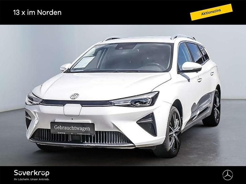 Weiß weiss Gebraucht 2022 MG MG5 EV Luxury Kombi | 17.870 € (Etwas zu teuer) - Bild 1/4
