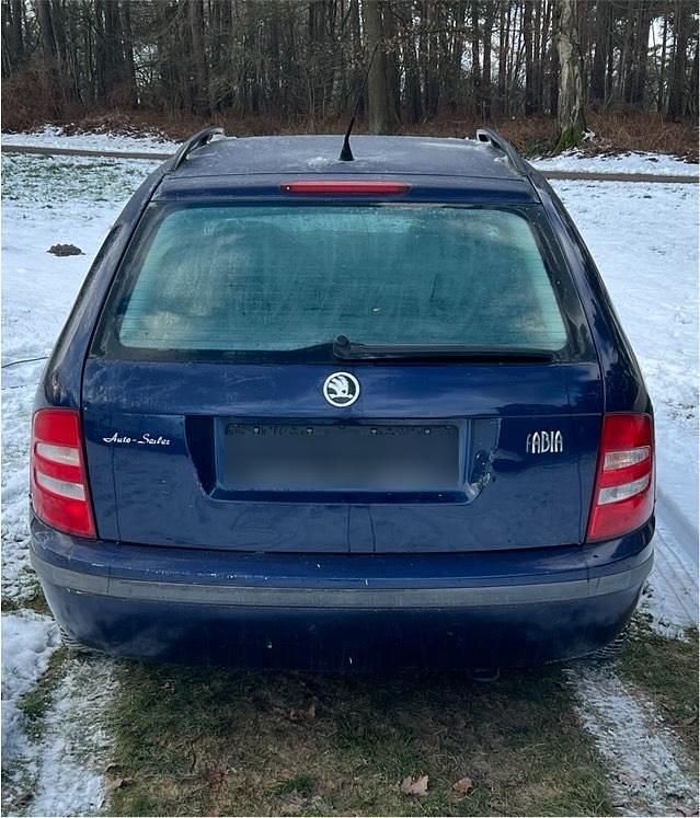 Gebraucht Skoda Fabia 75 PS (55 kW) 2003 Blau Kombi