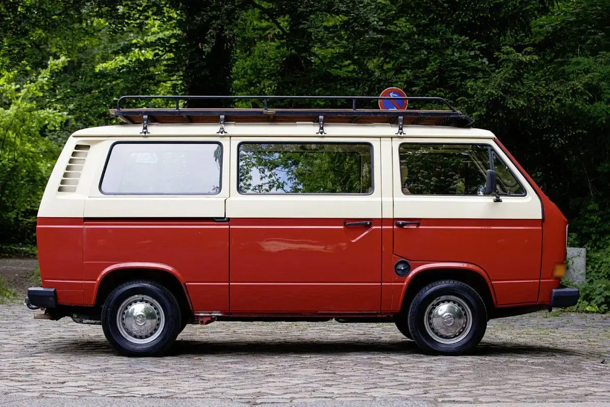 Gebraucht VW Multivan 69 PS (50 kW) 1980 Rot Van / Kleinbus