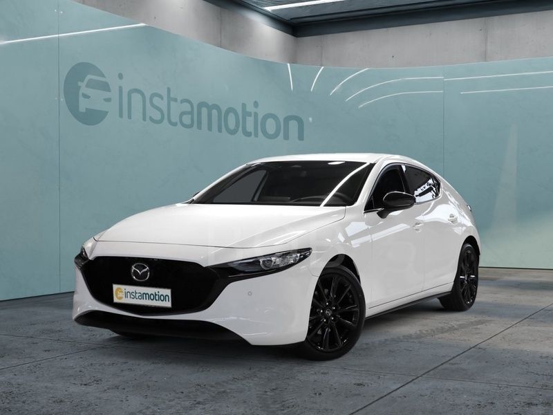 Weiß Gebraucht 2025 Mazda 3 Homura-Line Limousine | 27.477 € (Superpreis) - Bild 1/4