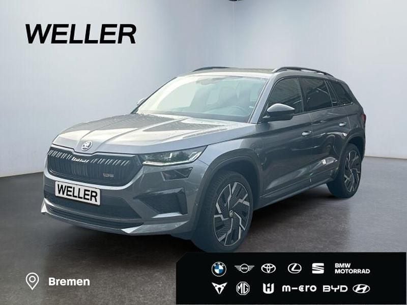 Grau Gebraucht 2022 Skoda Kodiaq RS SUV | 38.980 € (Fairer Preis) - Bild 1/3