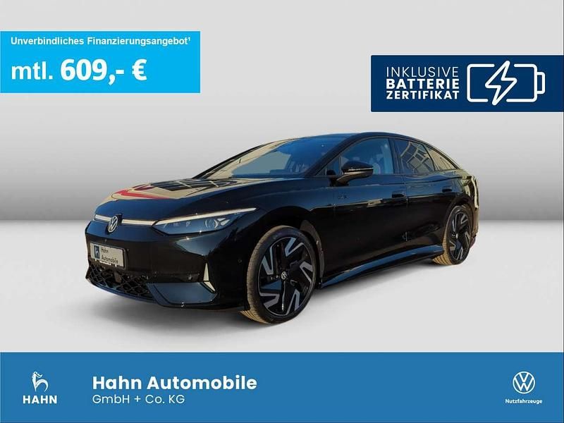 Grenadillschwarz metallic Neu 2024 VW ID.7 GTX Limousine | 69.990 € (Teuer) - Bild 1/3