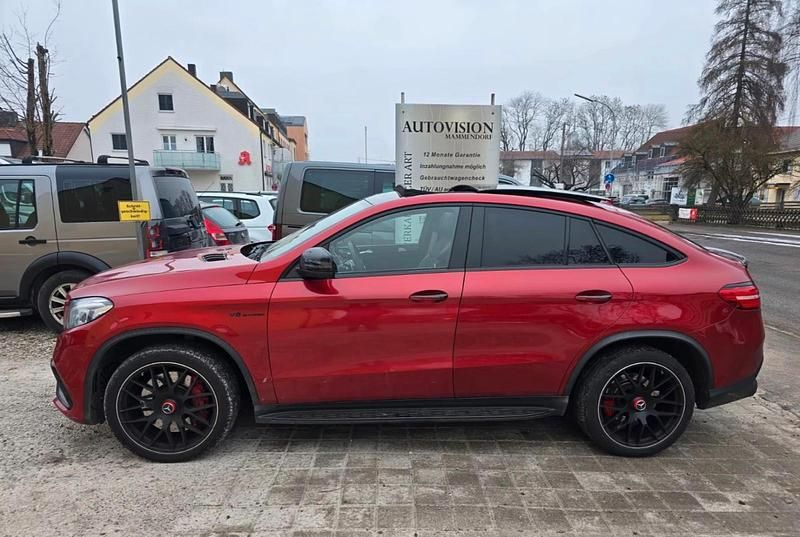 Gebraucht Mercedes GLE63 AMG AMG 585 PS (430 kW) 2016 Rot Coupé