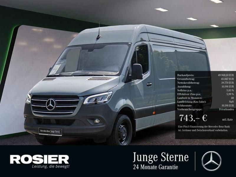 Blau Gebraucht 2024 Mercedes Sprinter Van | 49.968 € (Superpreis) - Bild 1/4