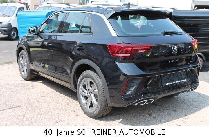 Gebraucht VW T-Roc R-line 150 PS (110 kW) 2022 Schwarz metallic SUV