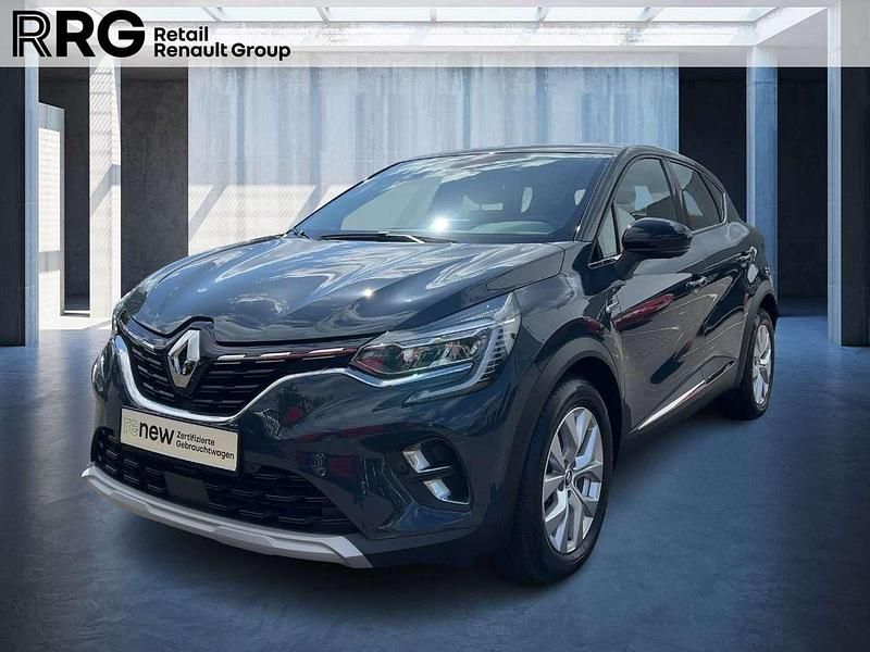 Rauchig blau marine Gebraucht 2022 Renault Captur Intens SUV | 19.990 € (Fairer Preis) - Bild 1/3