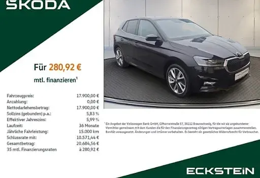 Gebraucht Skoda Fabia Style 110 PS (80 kW) 2021 Kleinwagen